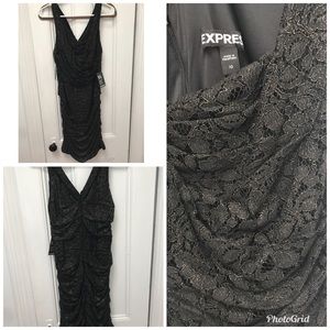 Express black dress